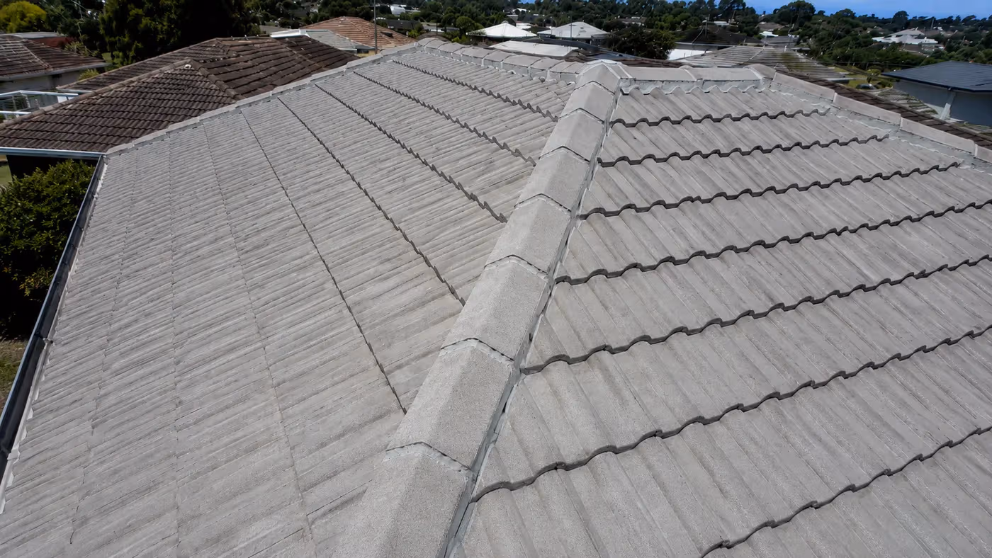 Pressure & Soft-Wash Roof Cleaning, after